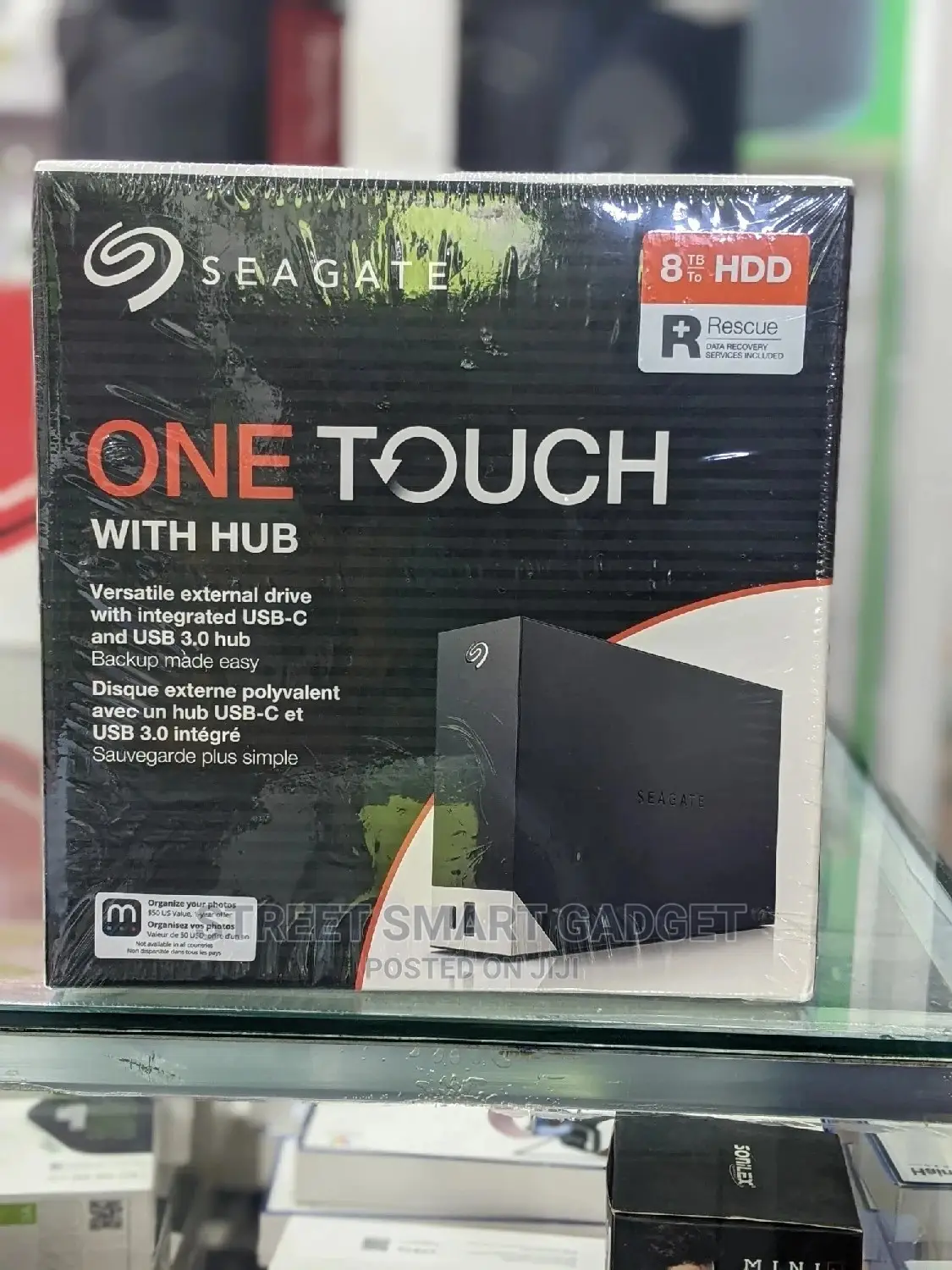 Seagate 8tb EXTERNAL Computer HARD DRIVE