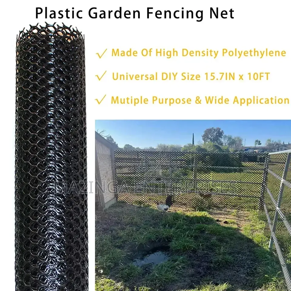Plastic Garden,Chicken and Pet Cage Fencing Net(2x30mtrs)
