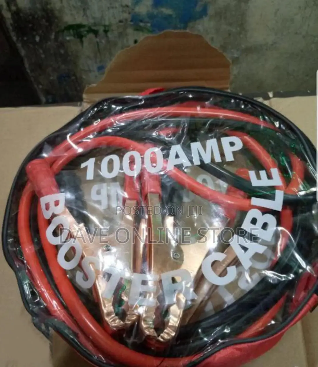 Car Jump Starter Cables.