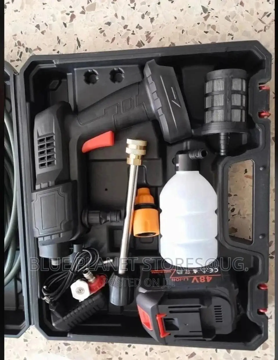 Cordless/Rechargeable Car Wash Pressure Pumps || 48v || 600w