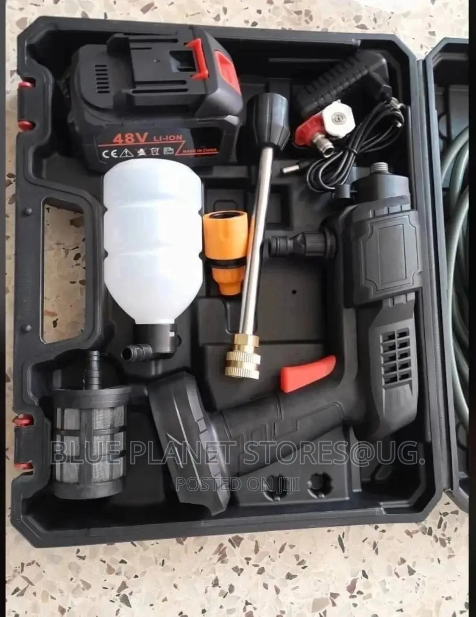 Cordless/Rechargeable Car Wash Pressure Pumps || 48v || 600w