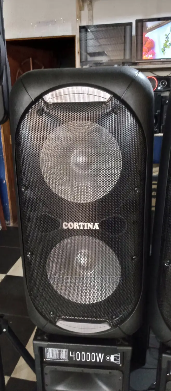 Cortina Dual 12inch Speaker Amplified