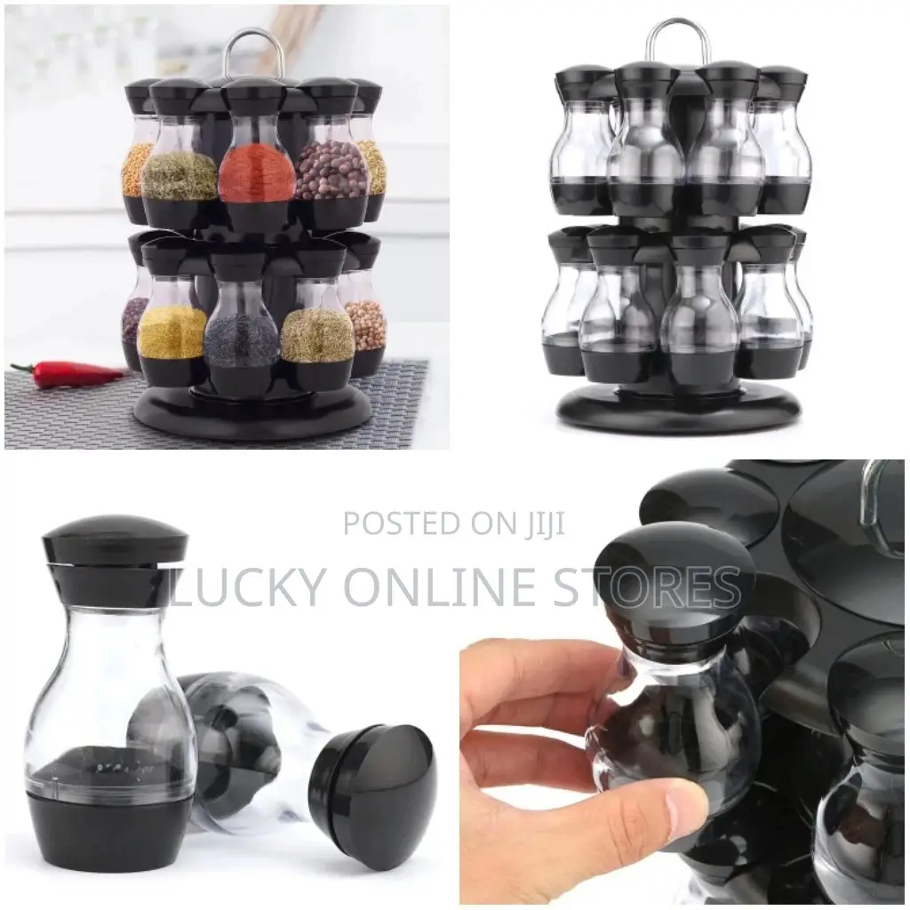 Rotating Spice Jar