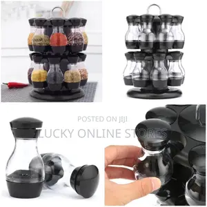 Rotating Spice Jar
