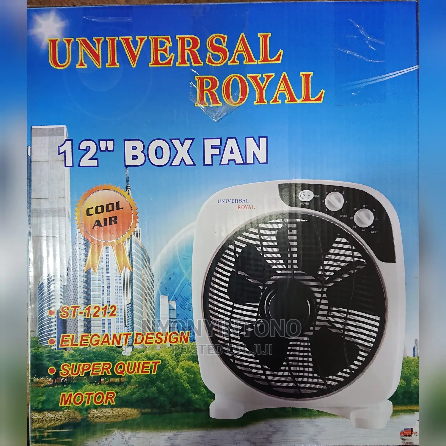 Universal Royal Box Fan
