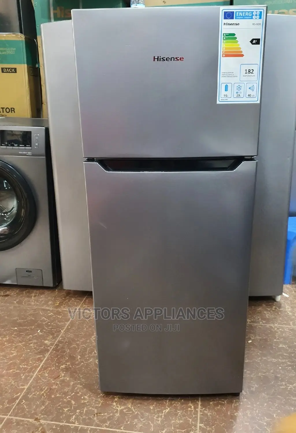 Hisense 160L Double Door Refrigerator
