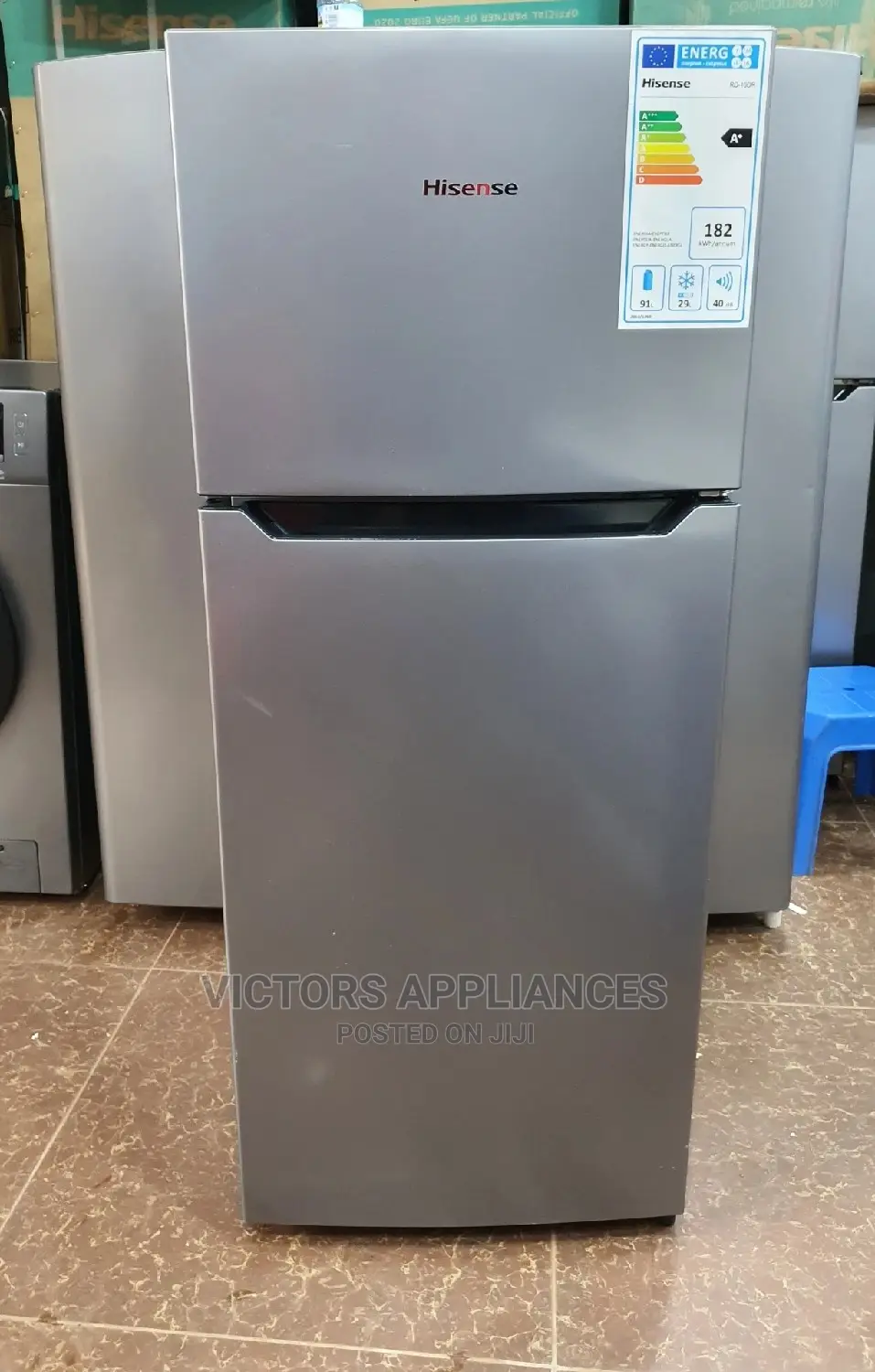 Hisense 160L Double Door Refrigerator
