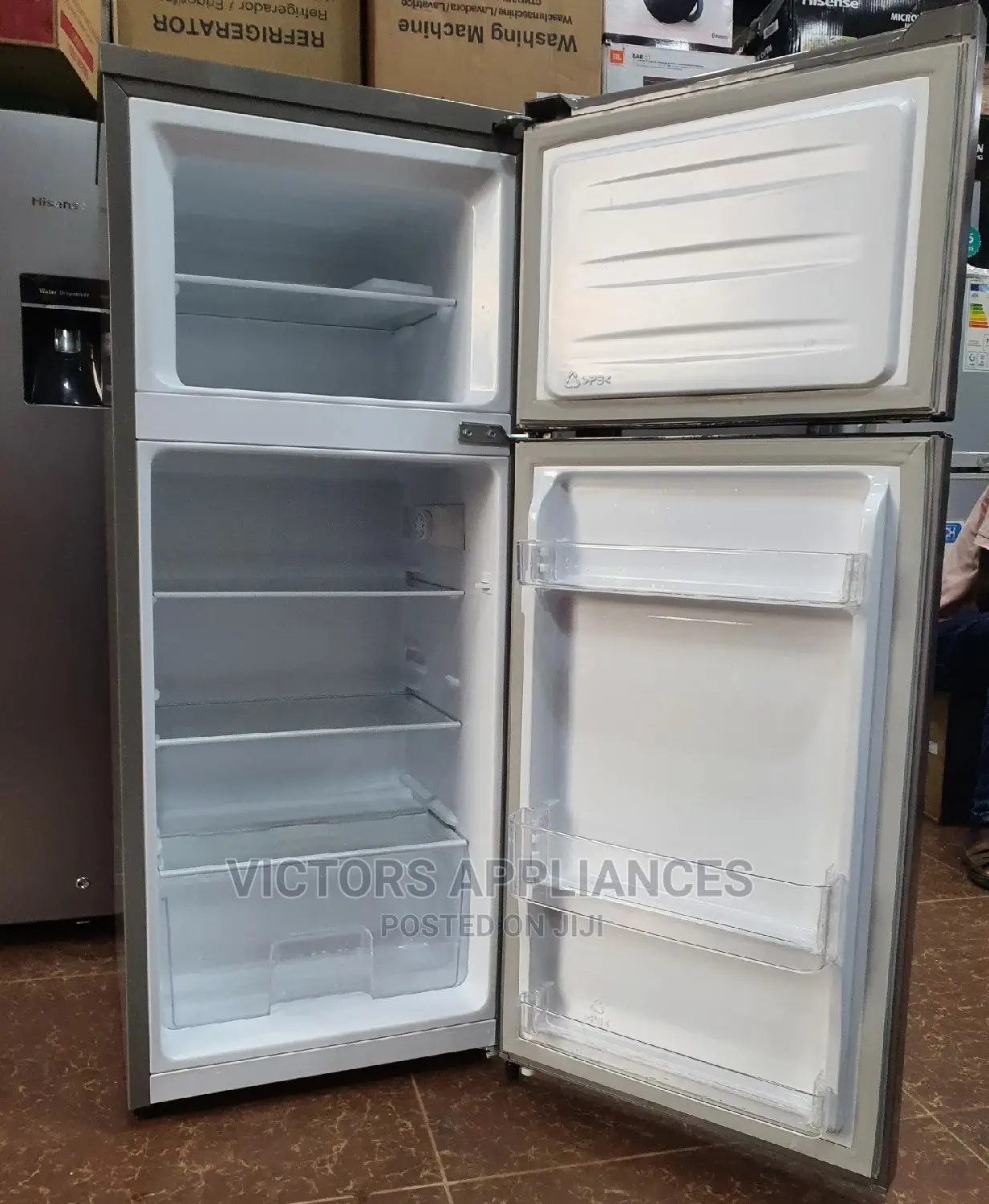 Hisense 160L Double Door Refrigerator