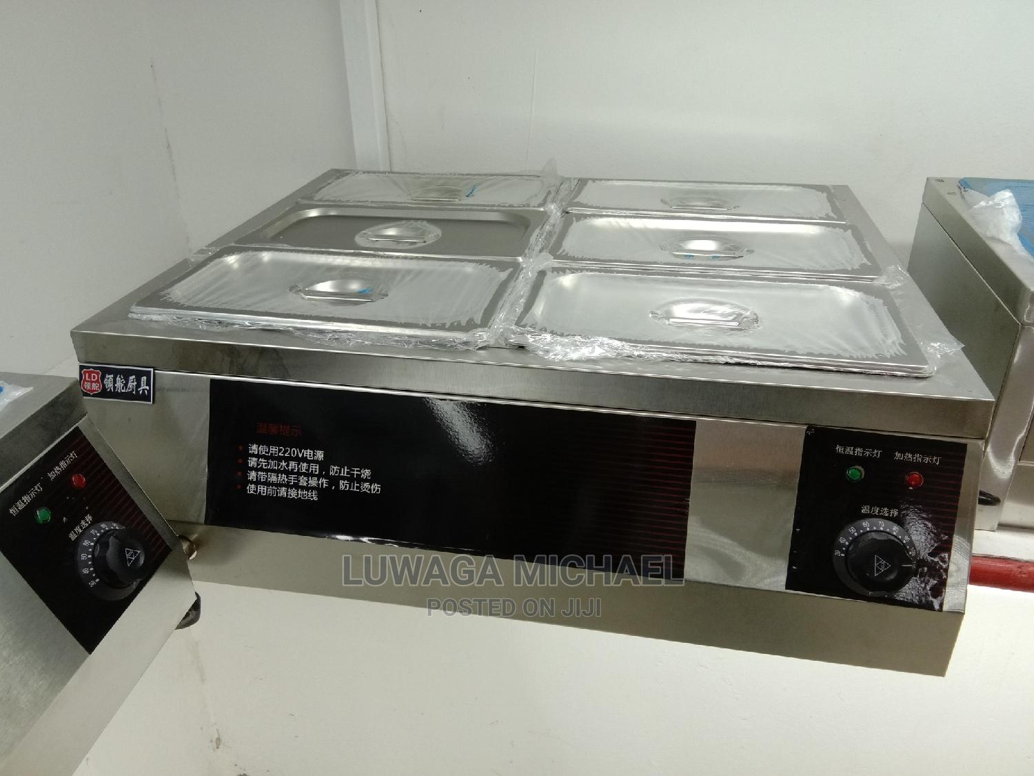 Electric Bain Marie Food Warmer 6pc in Central Division Restaurant