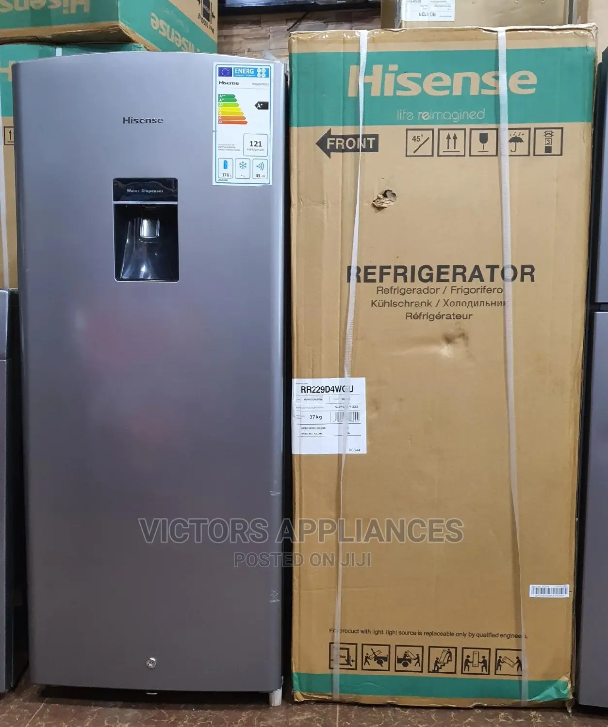 Hisense 229L Single Door Refrigerator