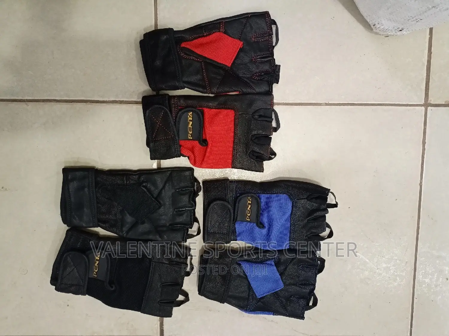 Gym Gloves Leather Original Material All Different Sizes 
