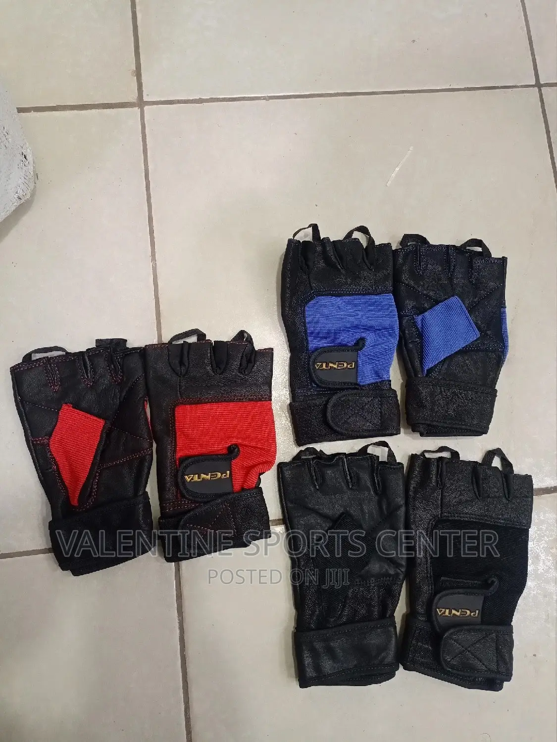 Gym Gloves Leather Original Material All Different Sizes 