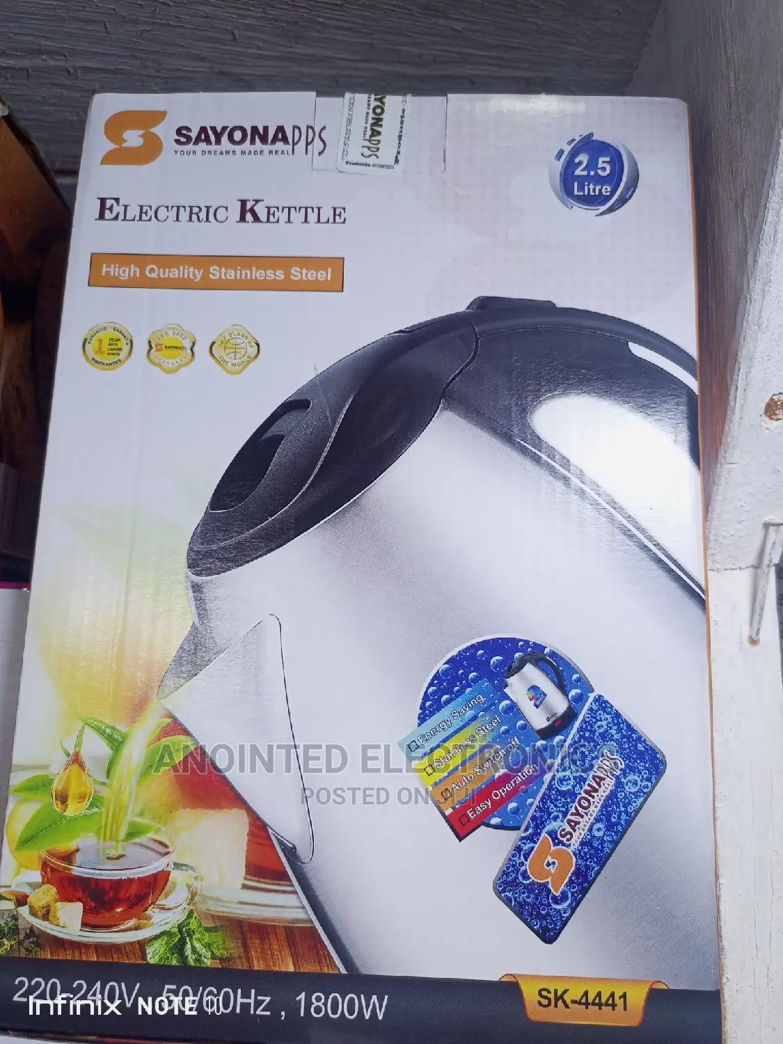Sayona Kettles