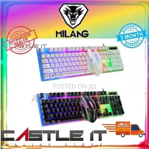 Milang Ultimate Warrior Gaming Keyboard Mouse Combo