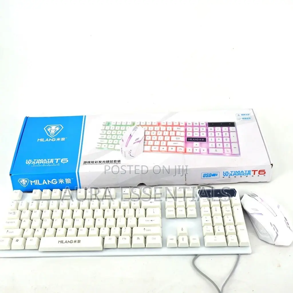 Milang Ultimate Warrior Gaming Keyboard Mouse Combo
