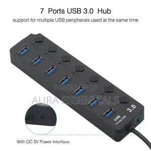 7 Ports USB Hub 3.0