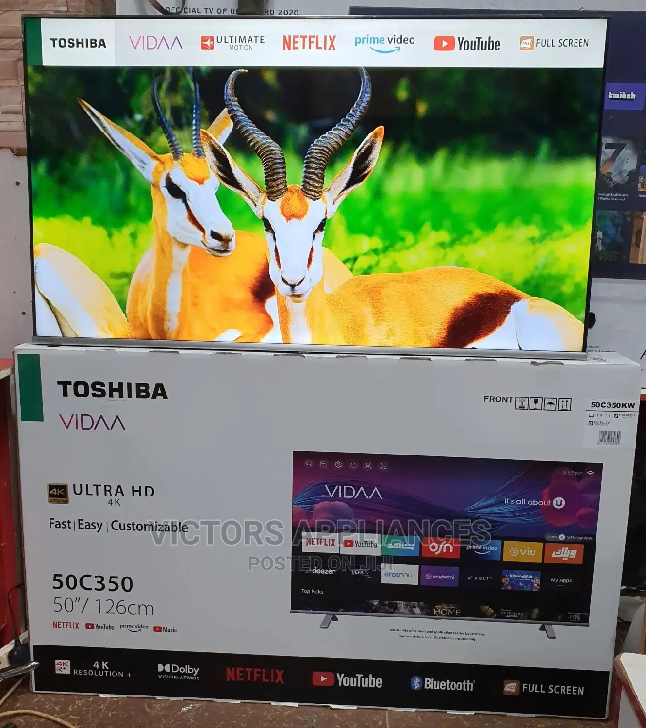 Toshiba 50" Uhd Smart TV