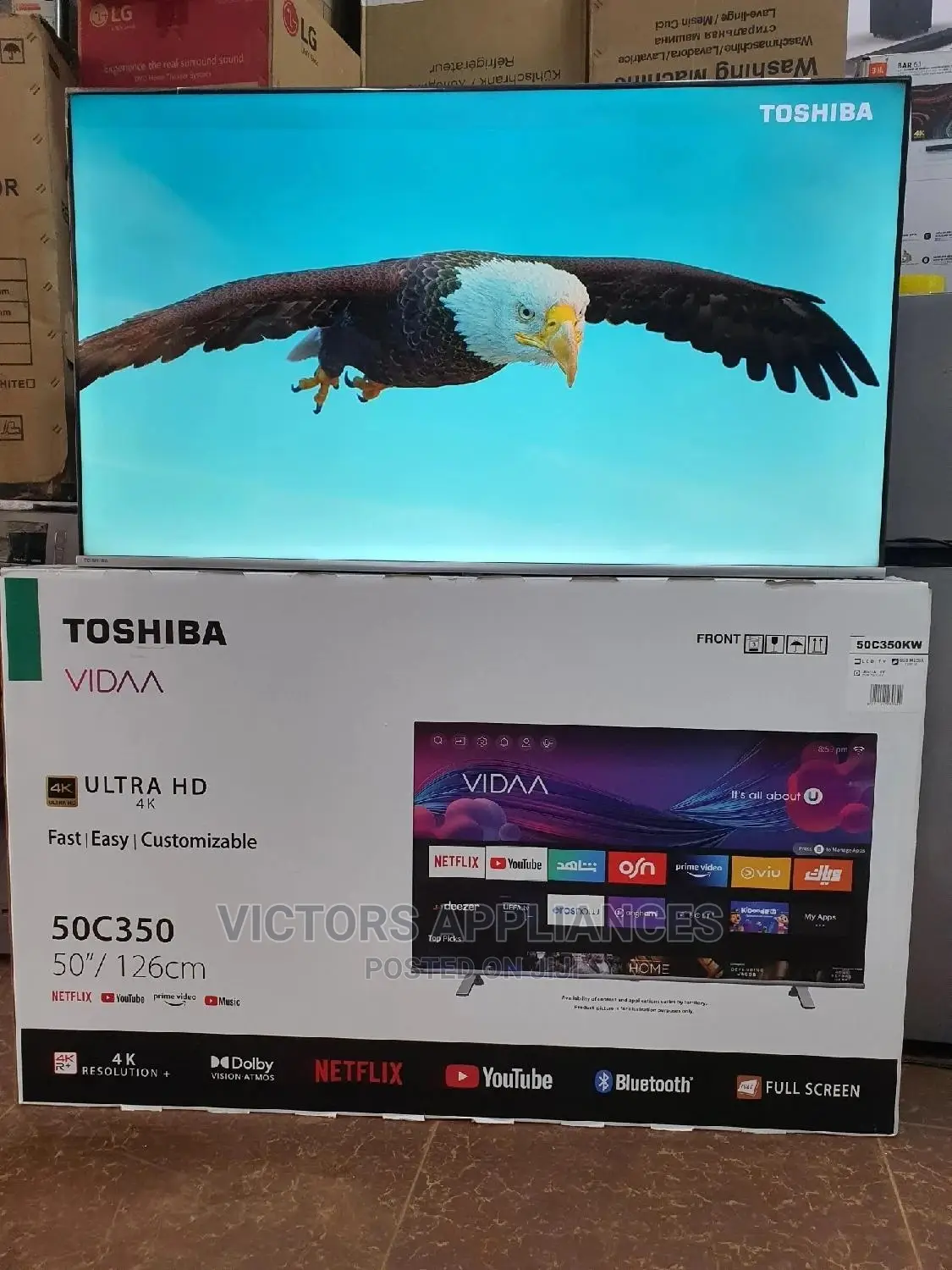 Toshiba 50 Inches Uhd Smart TV