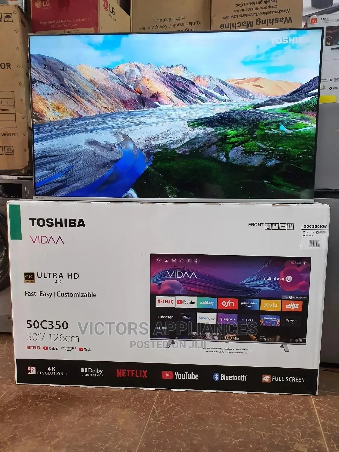 Toshiba 50 Inches Uhd Smart TV