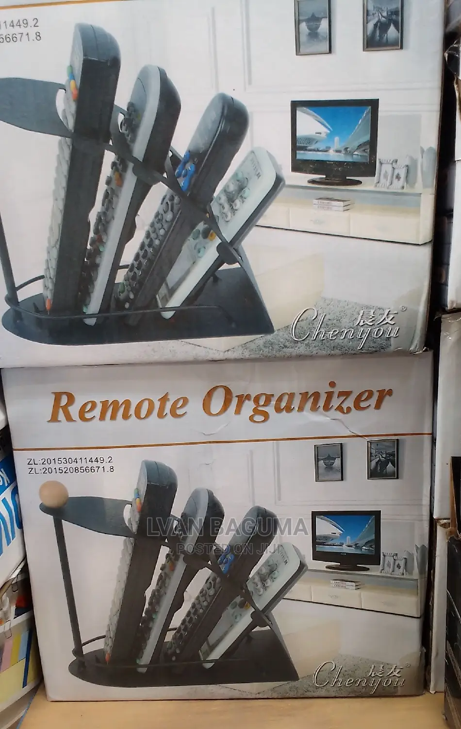 Remote Organiser - For Tvs, Decoders, DVDS Etc Remotes