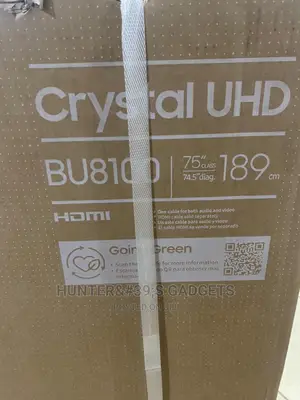Samsung 75inch Smart Uhd Bu8100 Model 2022 Ultra Slim
