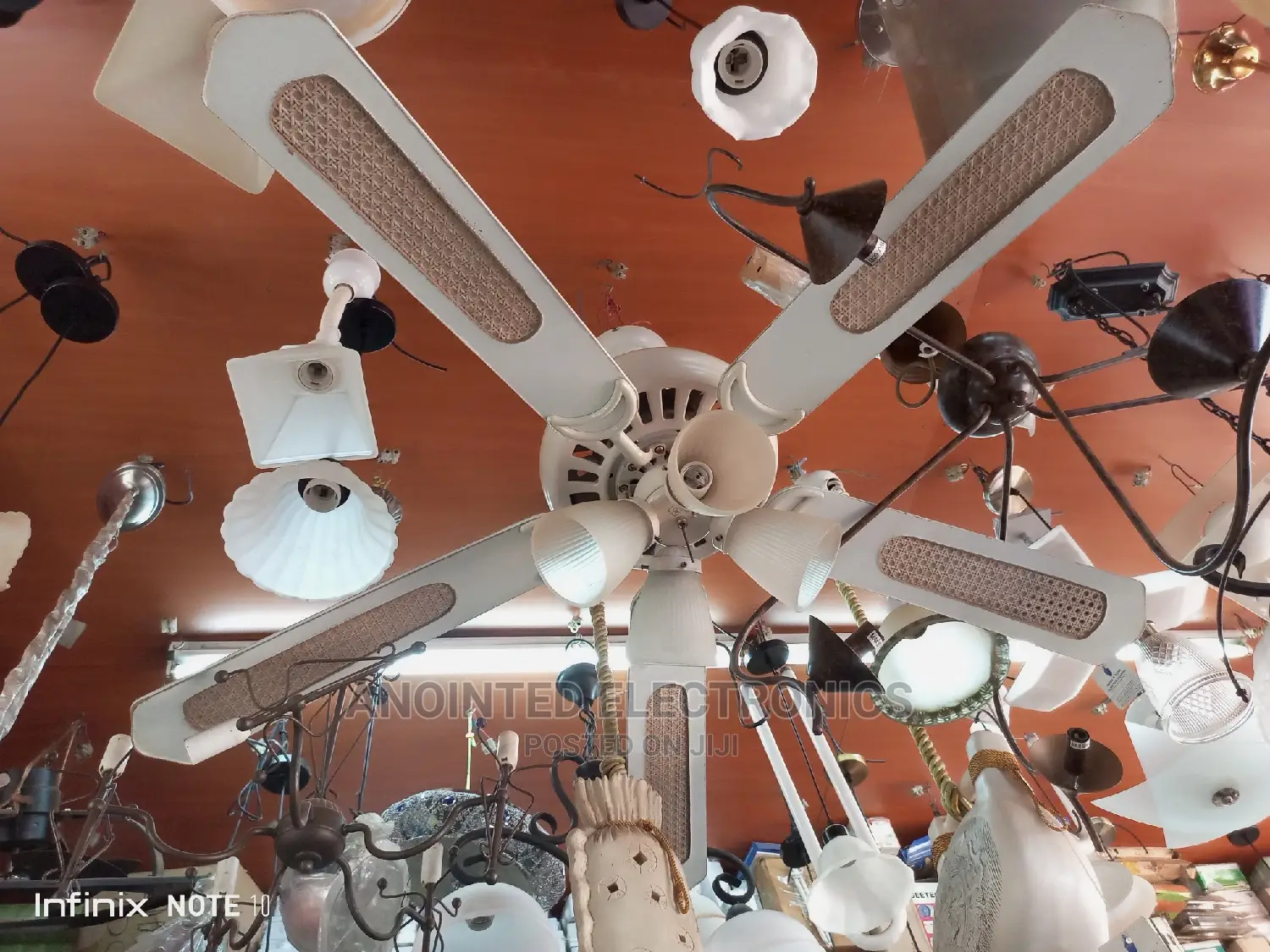 Ceiling Fan With a Light