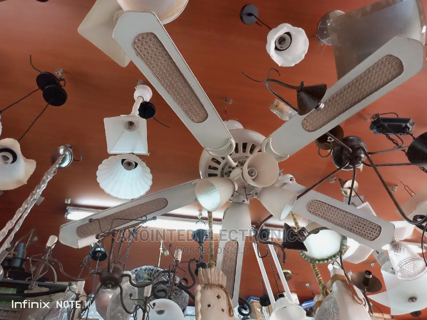 Ceiling Fan With a Light