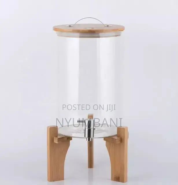 Juice Dispenser on Wooden Base 8liters
