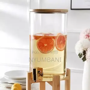 Juice Dispenser on Wooden Base 8liters