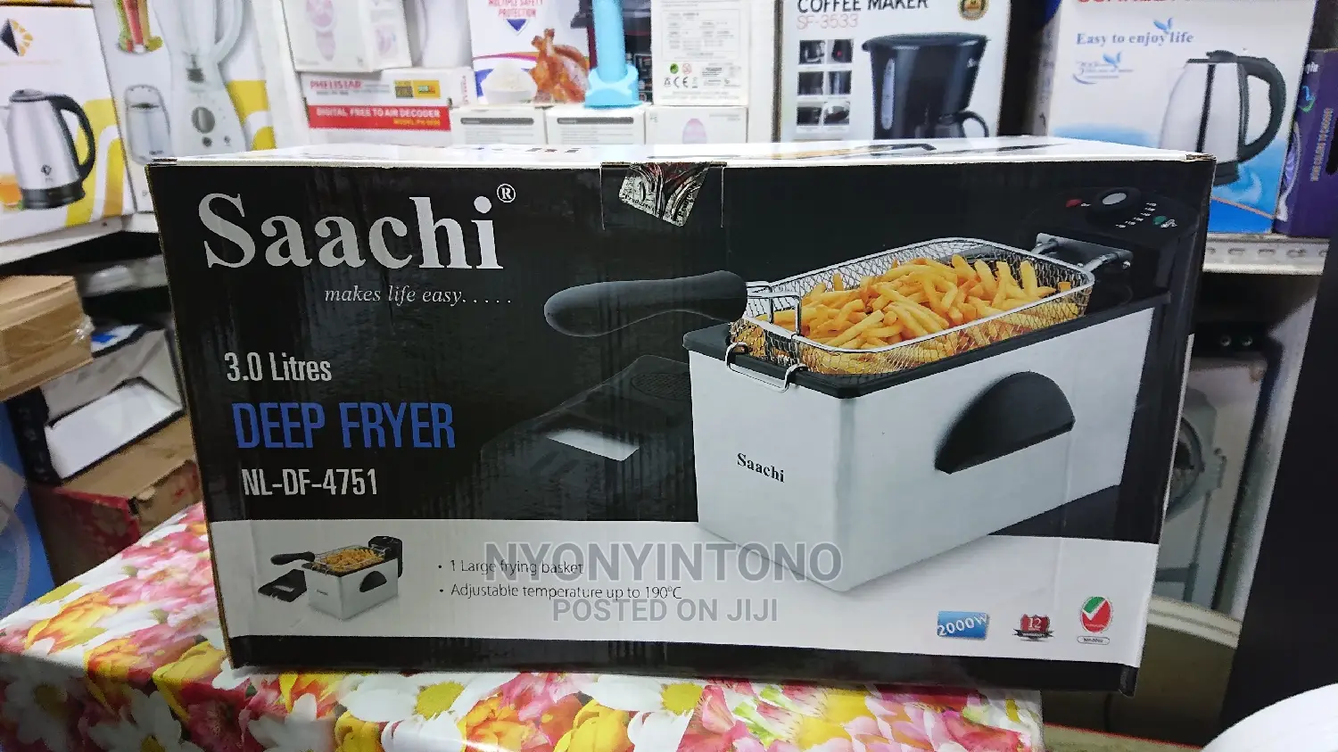 Saachi Deep Fryer 3liters in Central Division Kitchen Appliances, Stephan Nnyombi Jiji.ug