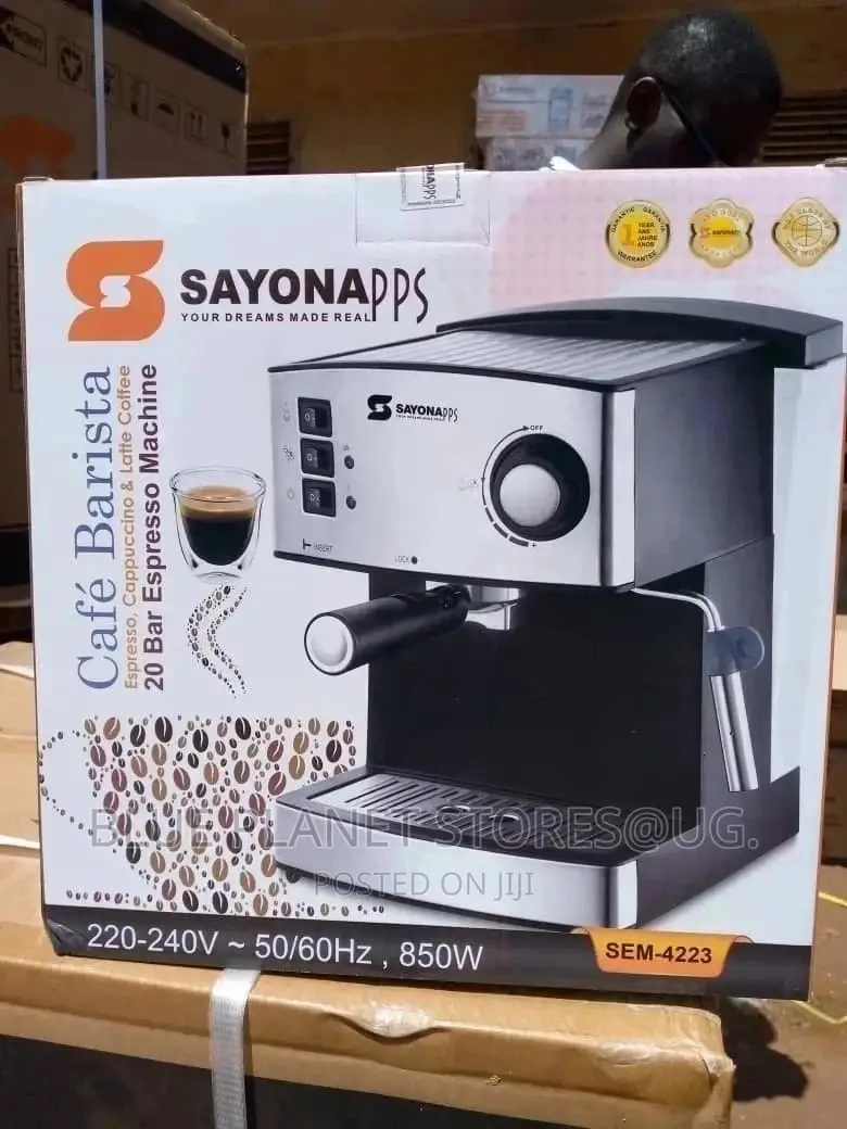 SAYONA 1.6L || 20 Bar Espresso Coffee Machine || SEM-4223