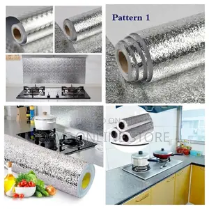 Silver Kitchen Waterproof Wall Sticker