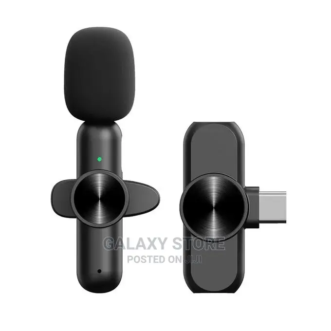 Type C Wireless Lavalier Microphone Portable Audio Video