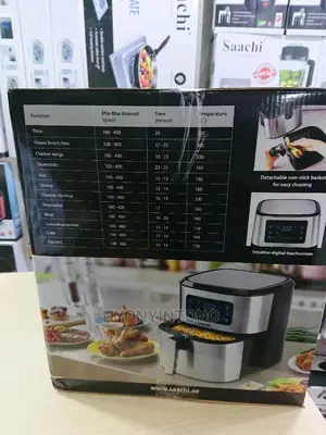 7 Liters Saachi Air Fryer Digital