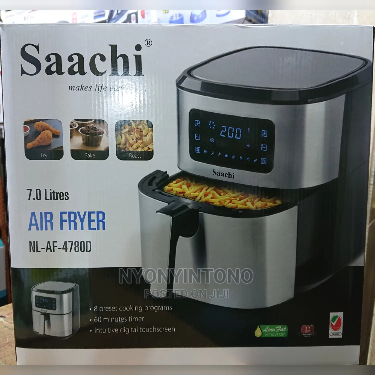 Saachi 7L Digital Air Fryer