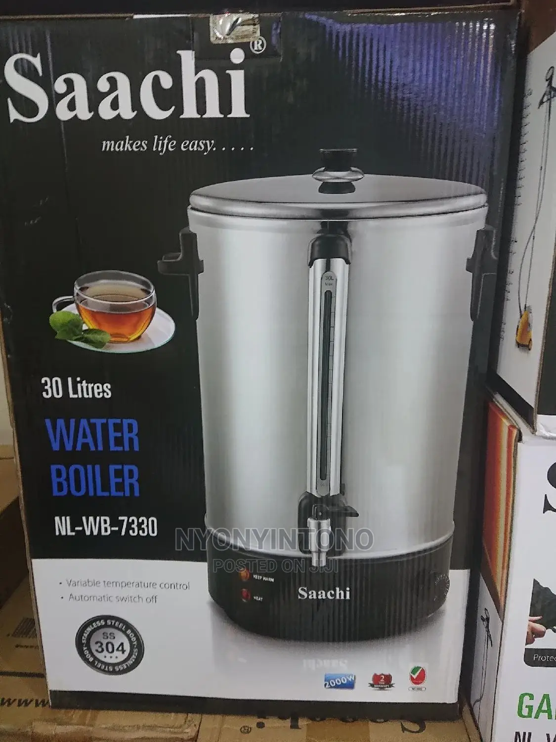 Saachi 30liters Water Boiler