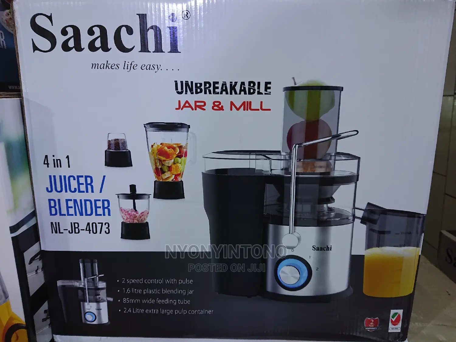 Saachi 4 in 1 Juice Blender