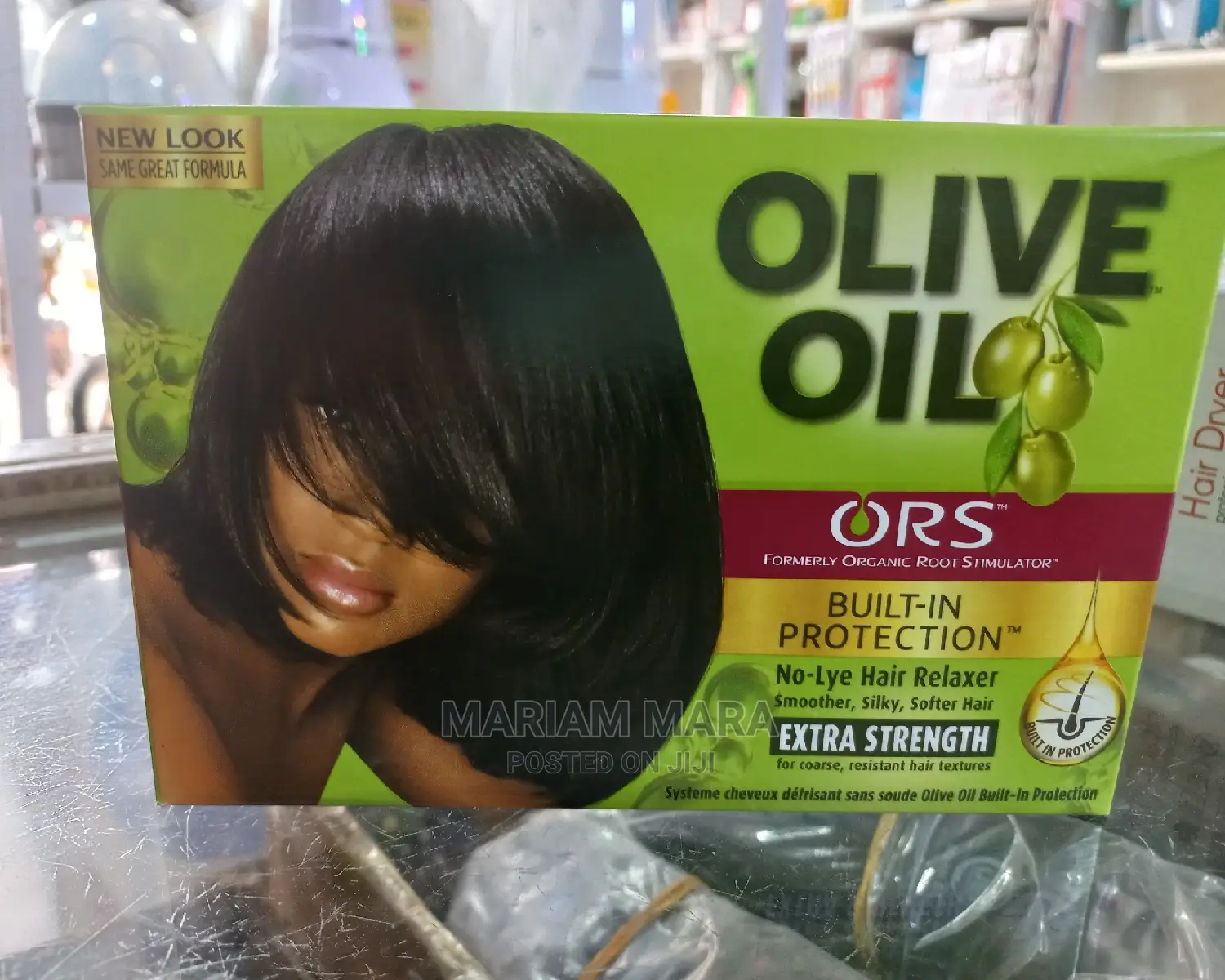 Olive Oil No Lye Hair Relaxer Extra Strength