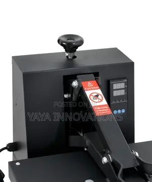A Flatbed Heat Press Clamshell