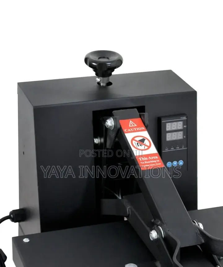 A Flatbed Heat Press Clamshell