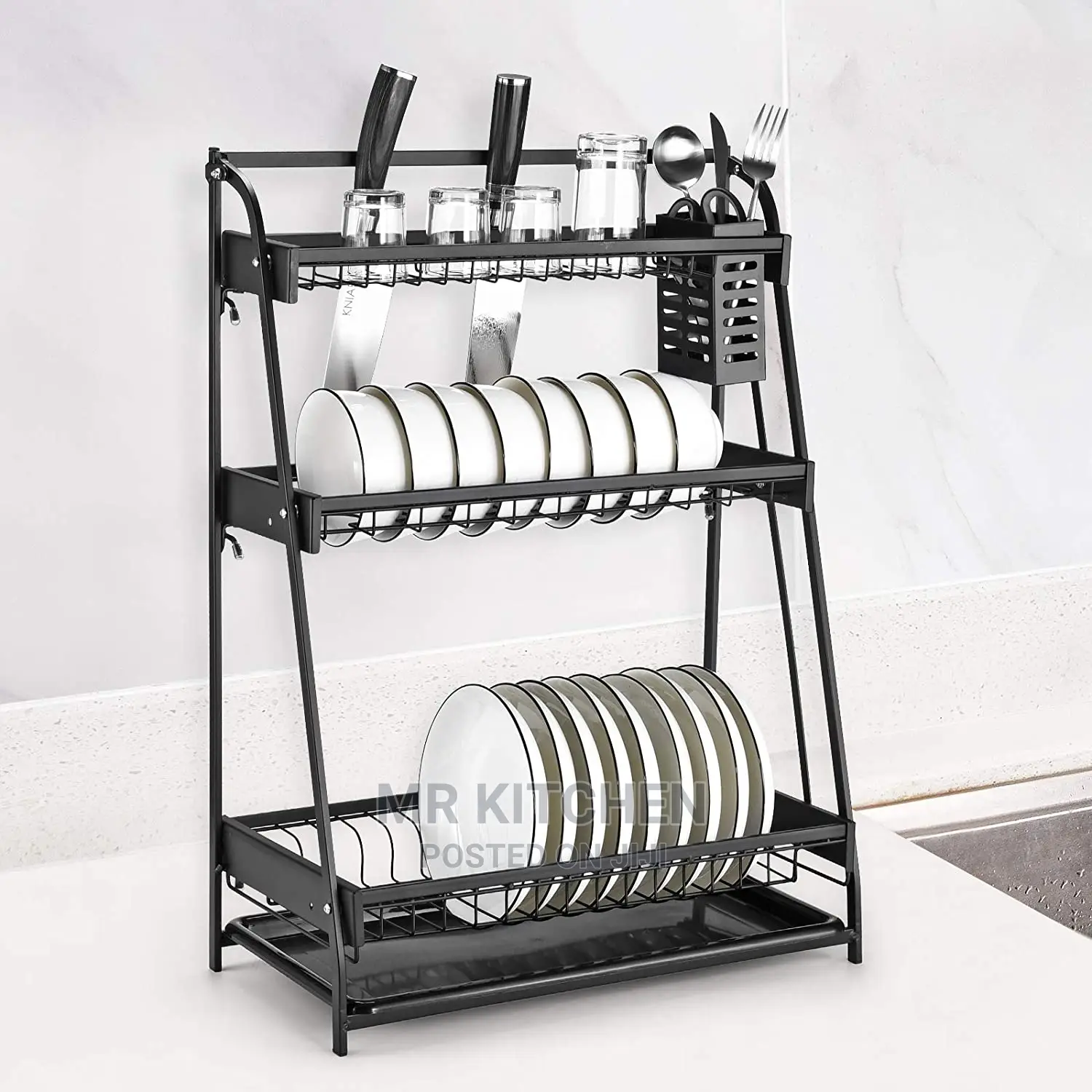 Black Dish Rack