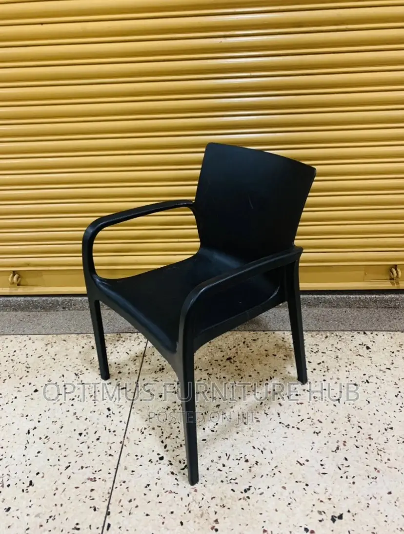 Plastic Chair (All Size, Black)
