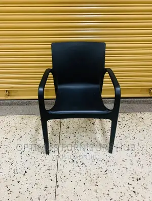 Plastic Chair (All Size, Black)