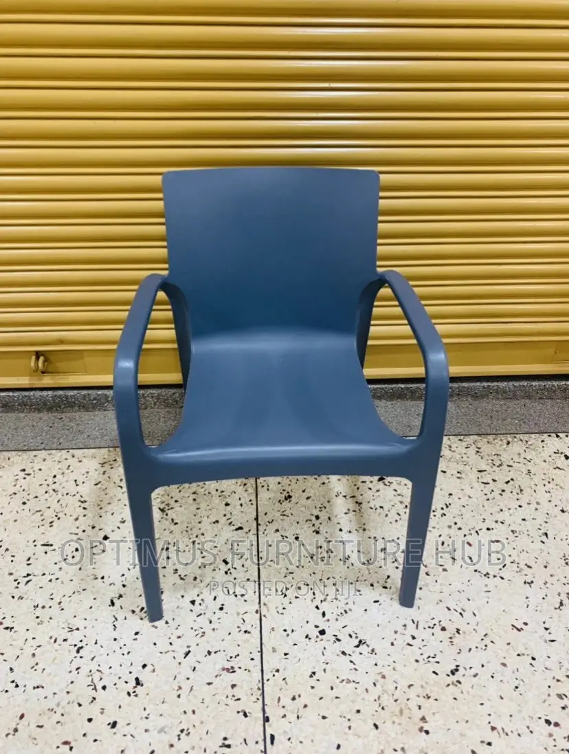 Plastic Chair (All Size, Gray)