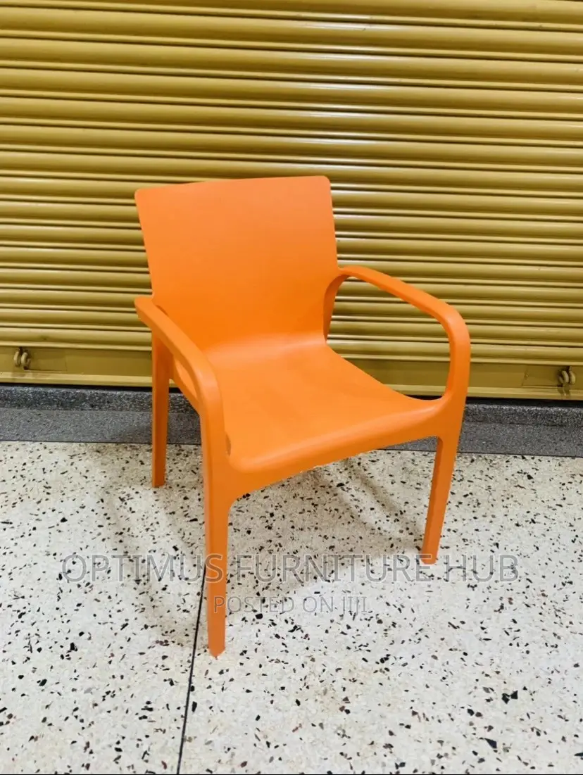 Plastic Chair (All Size, Orange)