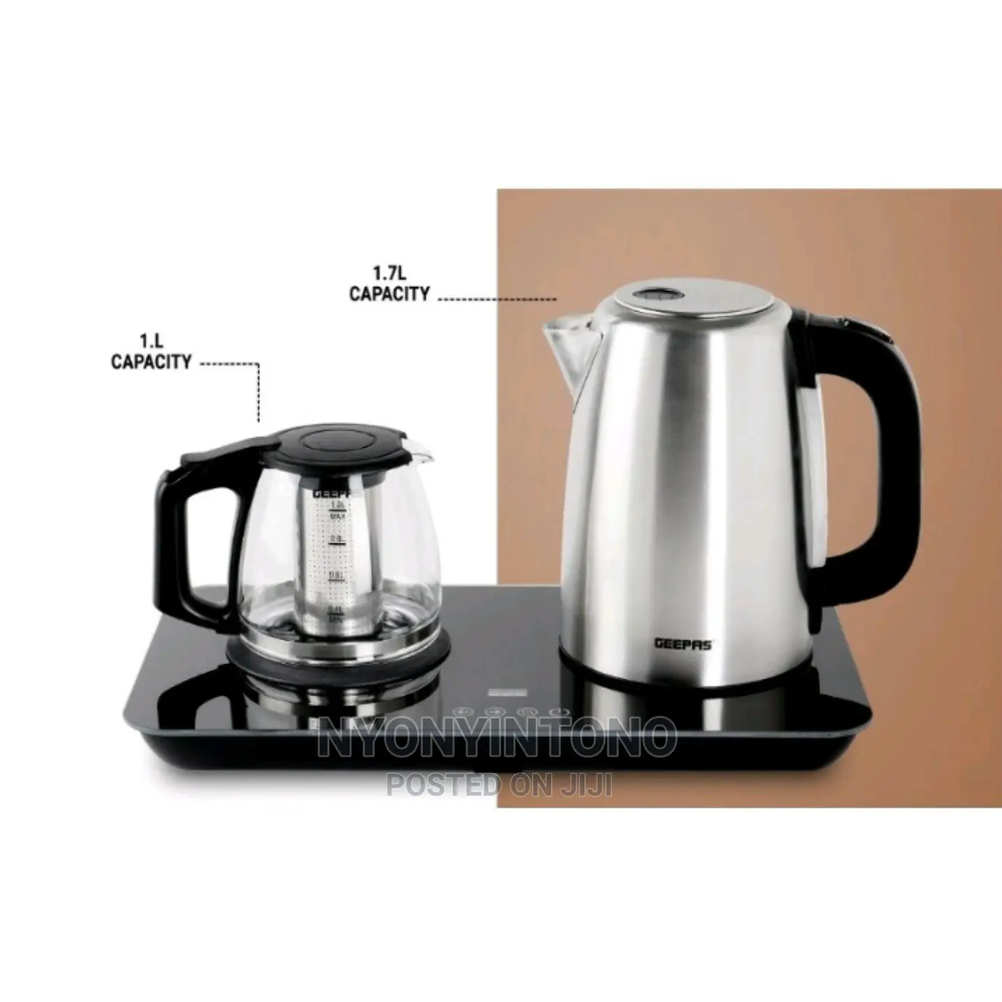 Geepas Tea Maker 2 in 1
