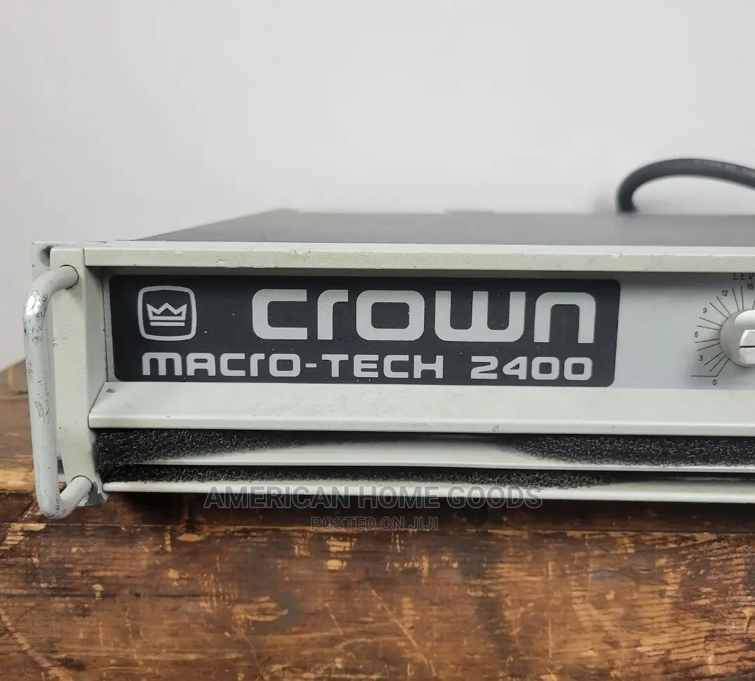 Macro-Tech 2400 Watts Hd Stereo Amplifier