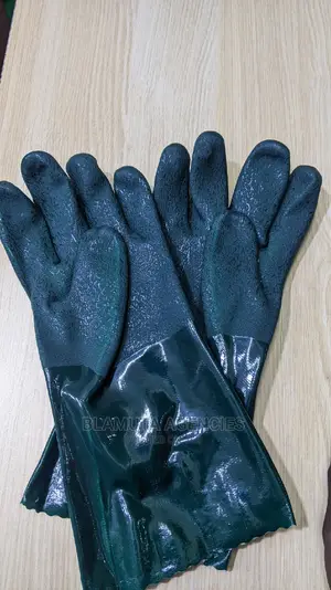 Pvc Gloves (Green