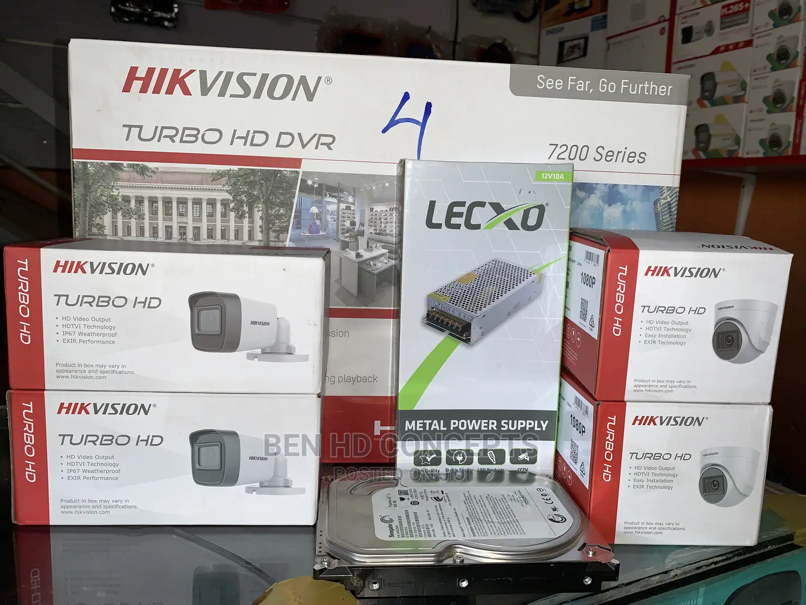 Hikvision 4 Channel Ir Kit 1080p