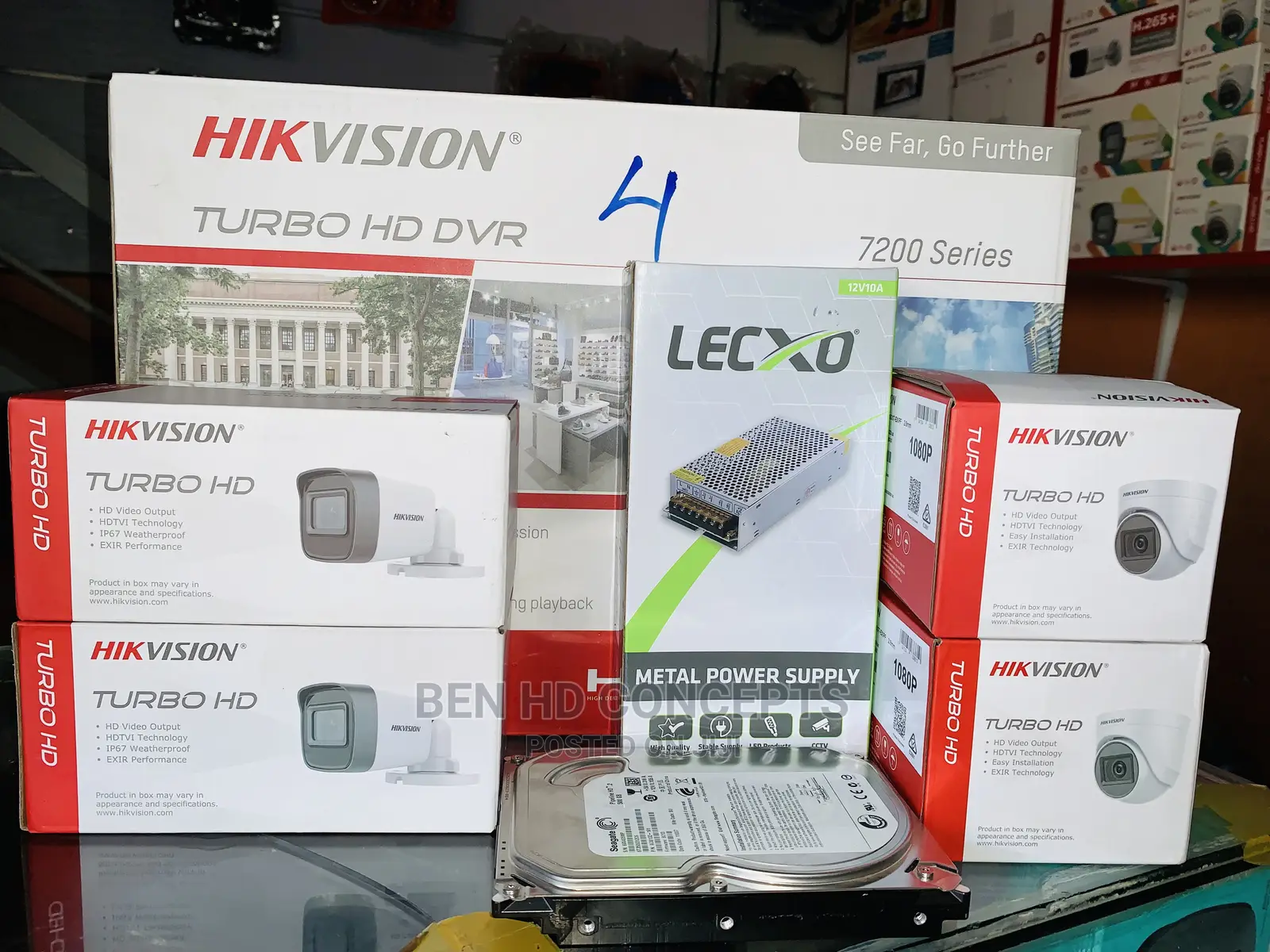 Hikvision 4 Channel Ir Kit 1080p